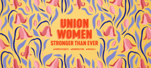 Union Women Stronger Than Ever Floral Banner